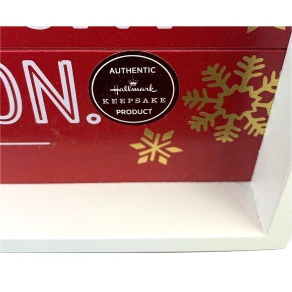 Hallmark Keepsake Ornament Season Sign Block 2020 - Picture 3 of 4